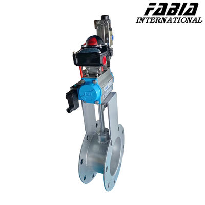 Flanged Soft Seal Pneumatic Butterfly Valve For Water Supply And Drainage Pipes