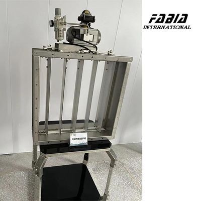 Pneumatic Actuator Rectangular Multi-Blade Damper Superior Sealing Performance For Biopharmaceuticals Industdustrial