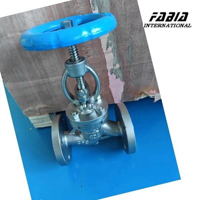 DN50 Minimal Maintenance Stainless Steel Globe Valve Reliable Shut Off For Water And Wastewater Treatment