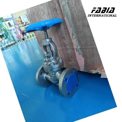DN50 Minimal Maintenance Stainless Steel Globe Valve Reliable Shut Off For Water And Wastewater Treatment