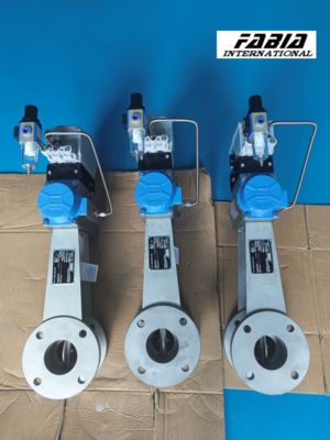 High-Temperature Pneumatic Flue Gas Valve