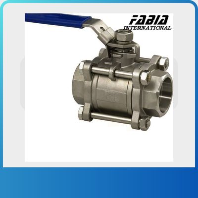 Fabia 1/2'' 2 Way  Ball Valve Electric Adjustalbe Type Stainless Steel L-Port