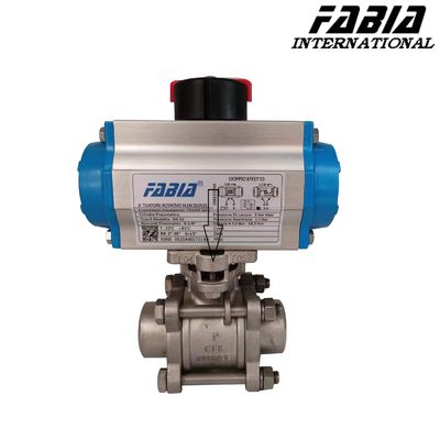 Βαλβίδες FABIA Industry Δίμερη Βαλβίδα Σφαιρικής Βαλβίδας Ανοξείδωτου Χάλυβα